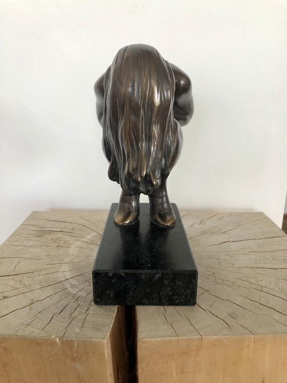 Image 1 of Peter Roman Fendi Bronze sculpture - HAIR - limited 41/480