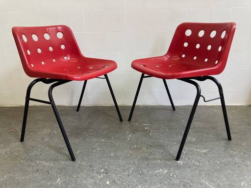 2x Robin Day chair