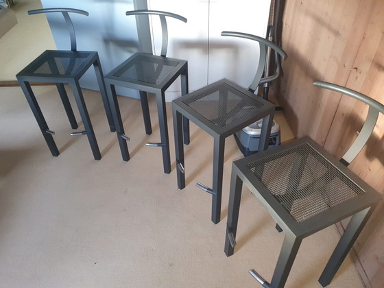 Image 1 of 4x ALEPH design bar stool