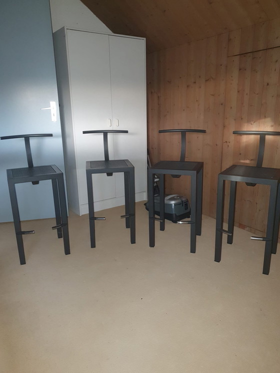 Image 1 of 4x ALEPH design bar stool