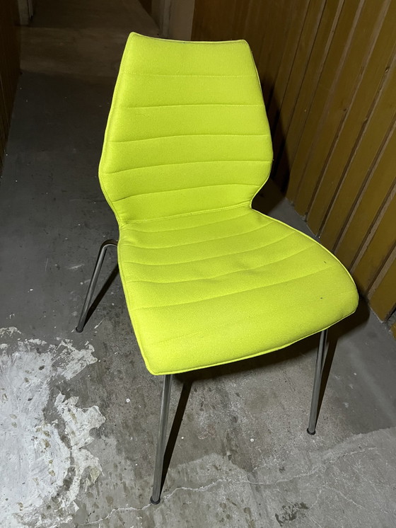 Image 1 of 2x Kartell- Vico Magistretti dining chair