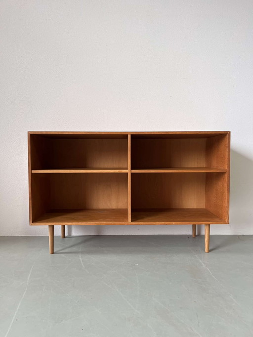 Vintage open cabinet - bookcase oak