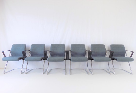 Image 1 of 6x chaises de salle à manger Drabert Z par Prof. Hans Ullrich Bitsch