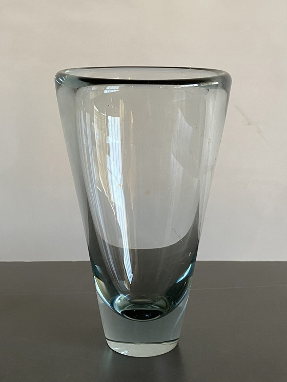 Image 1 of Per Lütken for Holmegaard Glass Vase, Denmark, 1950s