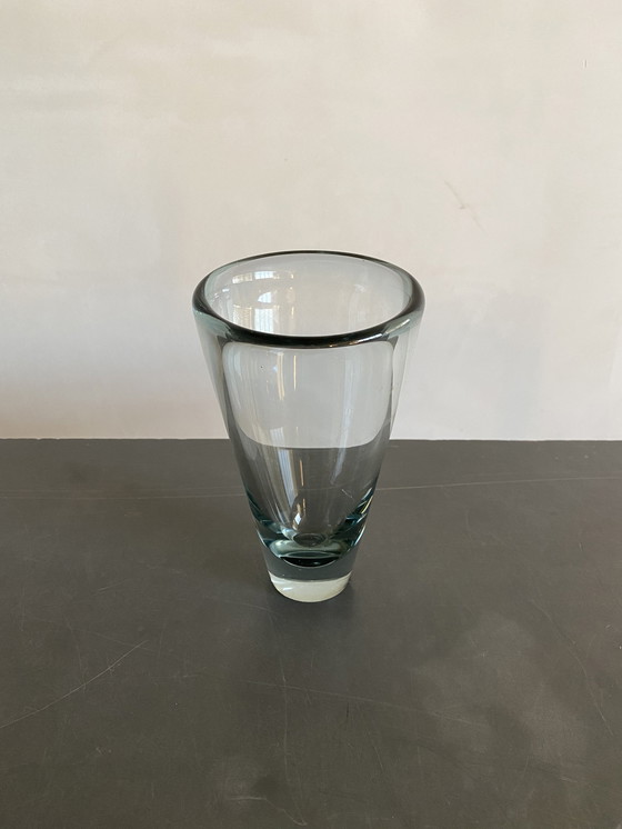 Image 1 of Per Lütken for Holmegaard Glass Vase, Denmark, 1950s