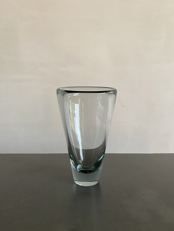 Image 1 of Per Lütken for Holmegaard Glass Vase, Denmark, 1950s