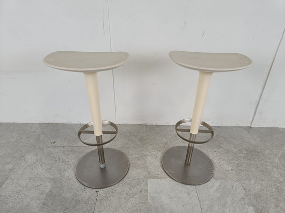 Image 1 of 2x Arper bar stool