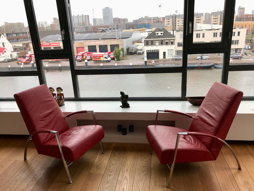 2x Harvink club armchairs