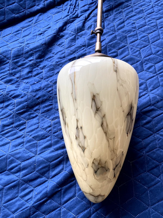 Image 1 of Art Deco hanging lamp