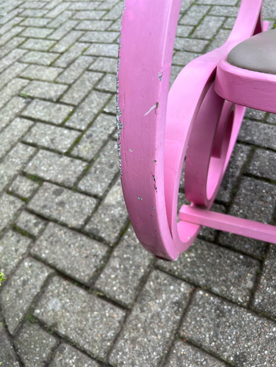 Image 1 of Design rocking chair pink