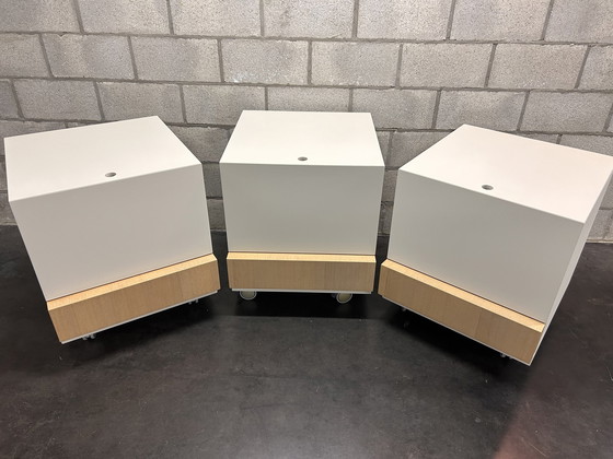 Image 1 of 3x MDF cubes