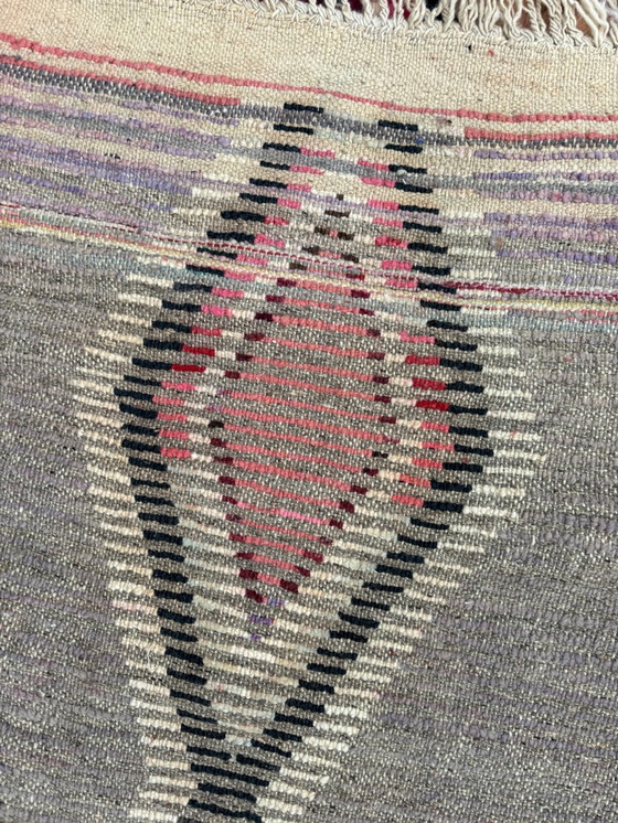 Image 1 of Contemporary Boho Berber Moroccan Runner Rug