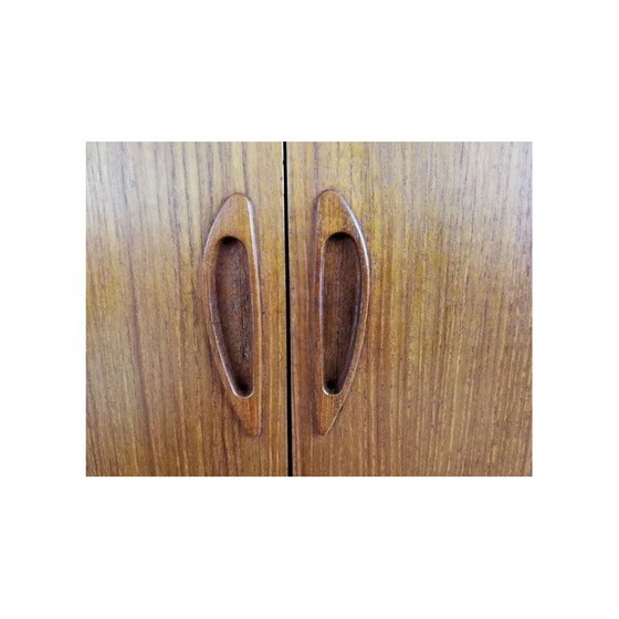 Image 1 of Vintage teak sideboard with sliding doors