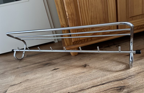 Image 1 of Vintage Chrome Coat Rack 1950s/60s