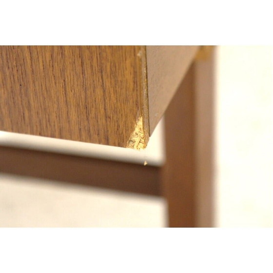 Image 1 of Vintage Scandinavian highboard in teak in 2 parts, Sweden 1960