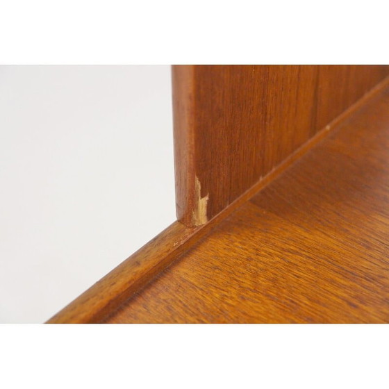 Image 1 of Vintage Scandinavian highboard in teak in 2 parts, Sweden 1960