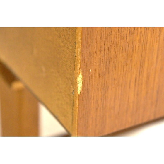 Image 1 of Vintage Scandinavian highboard in teak in 2 parts, Sweden 1960
