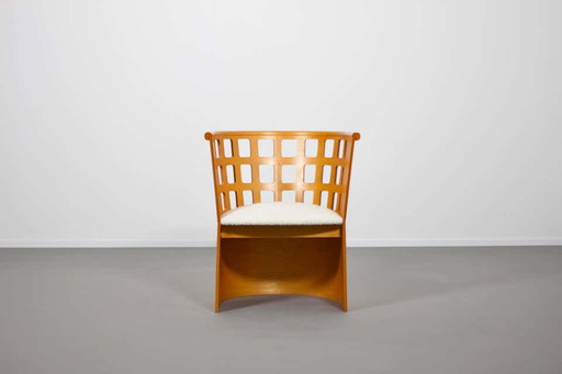 Asko Birch Armchair by Eero Aarnio