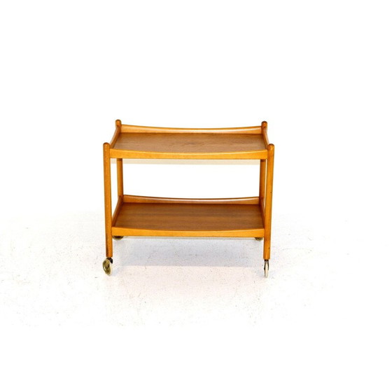 Image 1 of Vintage oak and beech cart by Poul m Volthe for Gemla Diö, 1960