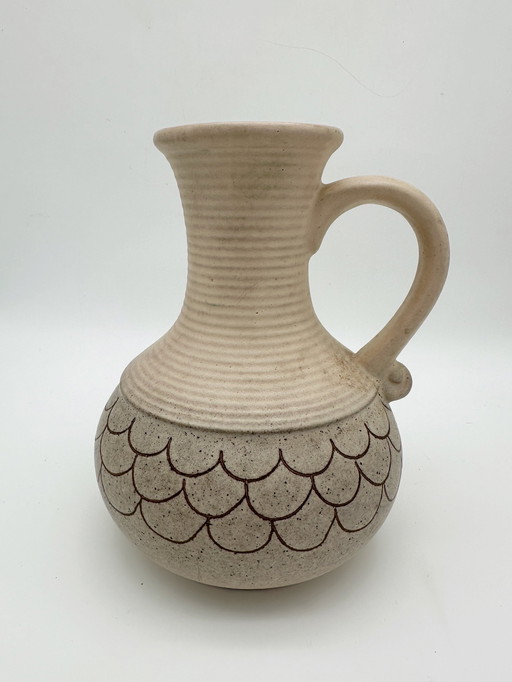 Vase VEB Haldensleben, RDA, Allemagne de l'Est, années 70