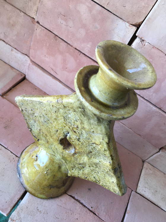 Image 1 of Poterie de tamegroute bougeoir