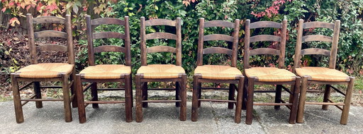 6x Georges Robert Chairs