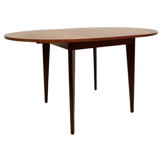 Image 1 of Italian Midcentury Modern Mahogany Dining Table