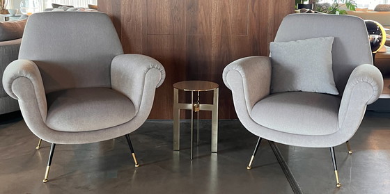 Image 1 of 2x fauteuil Minotti Albert