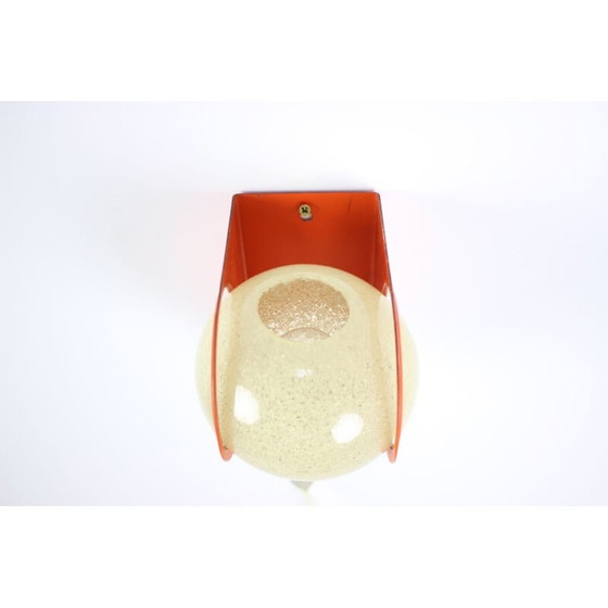 Image 1 of Vintage metal and plastic wall lamp by Pokrok Žilina, Czech Republic 1970