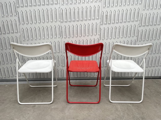 3 X Niels Gammelgaard Folding Chairs