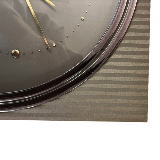 Image 1 of Nice Hollywood Regency Citizen Wall Clock, Made In Japan, 1980S.