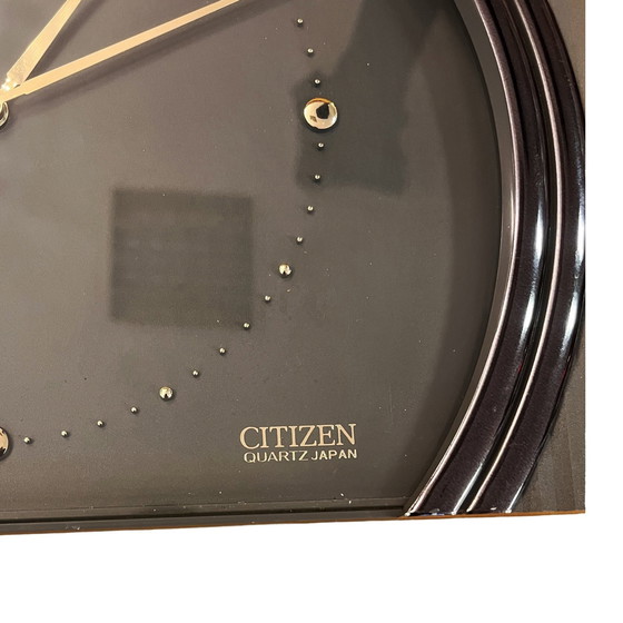 Image 1 of Nice Hollywood Regency Citizen Wall Clock, Made In Japan, 1980S.