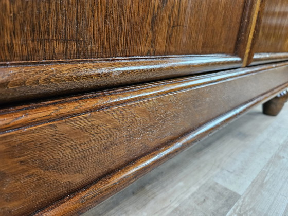 Image 1 of Art Decò Sideboard In Oak Wood