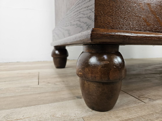 Image 1 of Art Decò Sideboard In Oak Wood