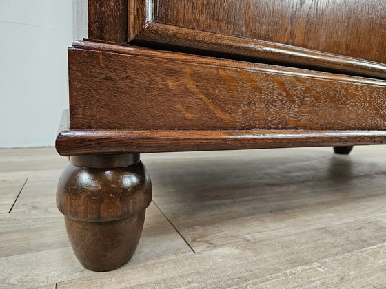 Image 1 of Art Decò Sideboard In Oak Wood