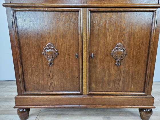 Image 1 of Art Decò Sideboard In Oak Wood