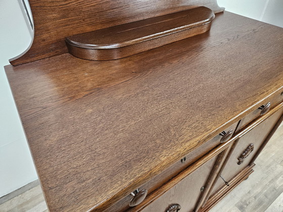 Image 1 of Art Decò Sideboard In Oak Wood