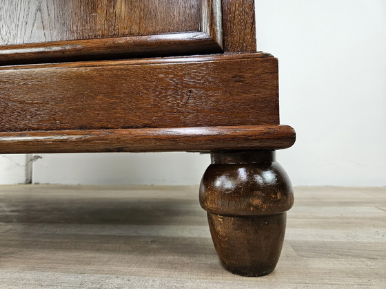 Image 1 of Art Decò Sideboard In Oak Wood