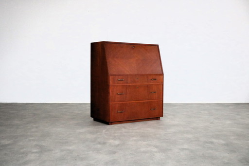 Armario de pared vintage de teca