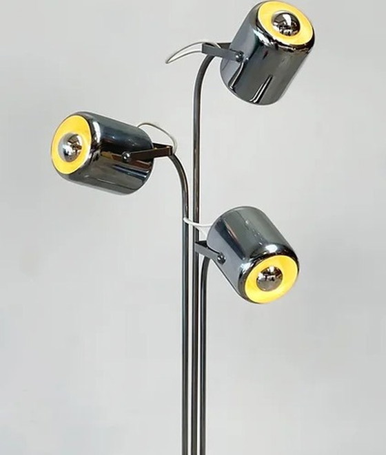 Image 1 of Vintage Travertine floorlamp