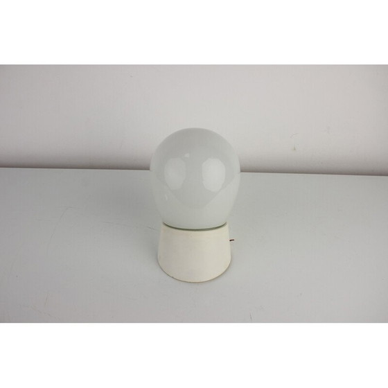 Image 1 of Lampada da parete vintage in plastica e vetro, Cecoslovacchia, anni '60