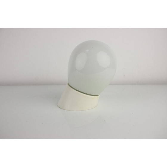 Image 1 of Lampada da parete vintage in plastica e vetro, Cecoslovacchia, anni '60