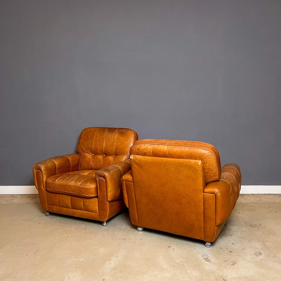 Image 1 of 2x Patina Lounge Armchairs