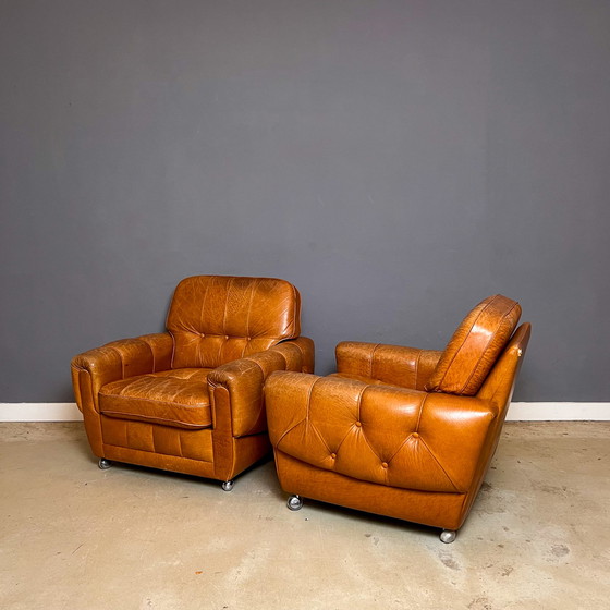 Image 1 of 2x Patina Lounge Armchairs