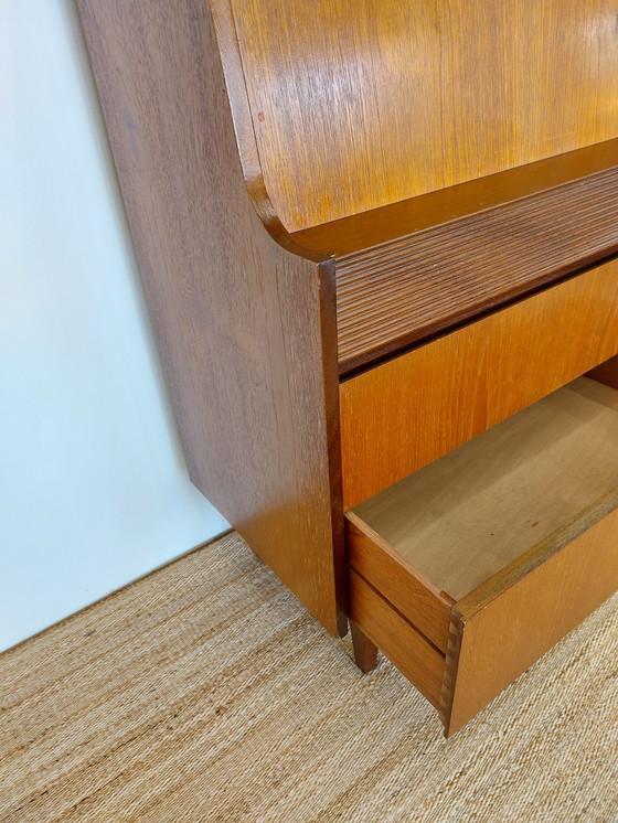 Image 1 of Vintage secretaire / desk / cabinet 70s