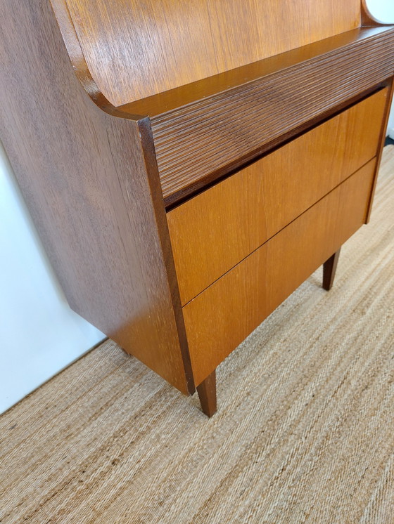 Image 1 of Vintage secretaire / desk / cabinet 70s