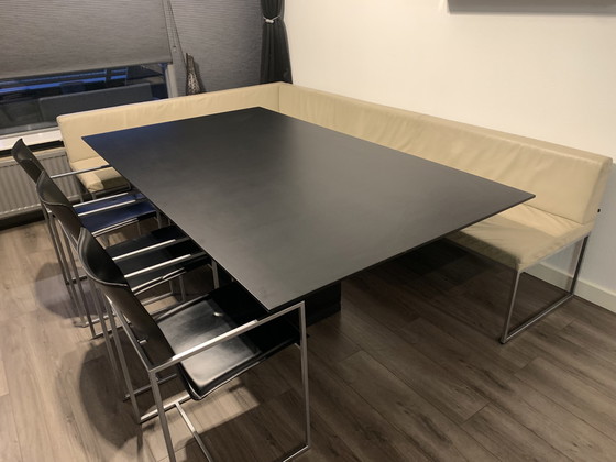 Image 1 of Table Arco Spazio + banc Arco frame