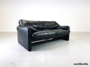 Divano Cassina Maralunga 2 posti Mid Century Vico Magistretti in pelle