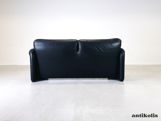 Image 1 of 2-seater Cassina Maralunga Sofa Mid - Century Vico Magistretti leather