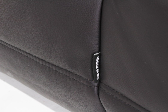 Image 1 of Divano Togo Ligne Roset 3 posti in pelle marrone